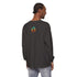 Namaste (Front design) - Unisex Garment-dyed Long Sleeve T-Shirt